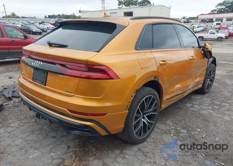 2020 Audi Q8 Premium Plus 55 Tfsi Quattro Tiptronic from USA, damaged, VIN WA1EVAF10LD004747